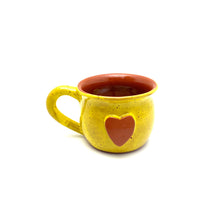 Load image into Gallery viewer, Calliope Heart Mug - Old Sunshine