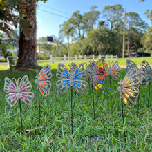 Load image into Gallery viewer, Haitian Butterfly Garden Stake