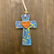 Load image into Gallery viewer, Calliope Heart Cross