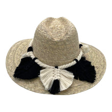 Load image into Gallery viewer, Indiana Palm Hat - Leaves Macrame Band
