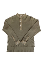 Load image into Gallery viewer, Waffle Henley Shirt