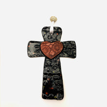 Load image into Gallery viewer, Calliope Heart Cross