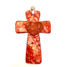 Load image into Gallery viewer, Calliope Heart Cross