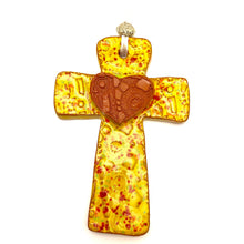 Load image into Gallery viewer, Calliope Heart Cross
