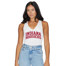 Load image into Gallery viewer, Indiana Hoosiers White Bodysuit