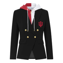 Load image into Gallery viewer, Indiana Hoosiers Hooded Blazer Jacket