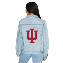 Load image into Gallery viewer, Indiana Hoosiers Denim Jacket