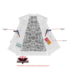 Load image into Gallery viewer, Cold Burn Men's Black Mesh Textile Vest