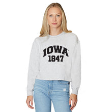 Load image into Gallery viewer, Iowa Hawkeyes Established Gray Crewneck