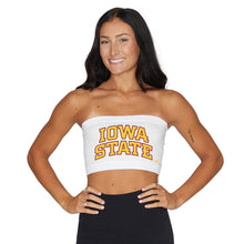 Load image into Gallery viewer, Iowa State White Bandeau Top