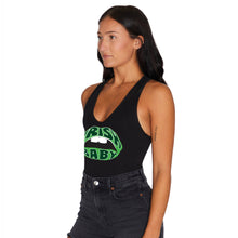 Load image into Gallery viewer, Irish Baby Lips Black Bodysuit