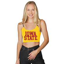 Load image into Gallery viewer, Iowa State Yellow Spaghetti Tank