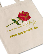 Load image into Gallery viewer, IWTB X JJ JULIUS SON LTD Rose Tote Bag