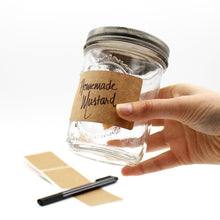 Load image into Gallery viewer, True Kraft Paper Rectangular Labels: 100/Pack