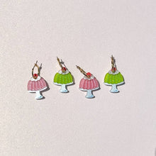 Load image into Gallery viewer, Jello Pudding Acrylic Earrings