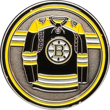 Load image into Gallery viewer, BL18-011 Boston Police Hockey Special Security Detail Stadium Detail Challenge Coin