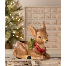 Load image into Gallery viewer, Jingle Bell Reindeer Bucket by Bethany Lowe Designs