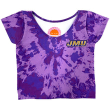 Load image into Gallery viewer, JMU Tie Dye Babydoll Tee