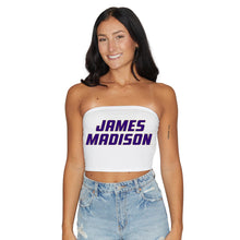 Load image into Gallery viewer, JMU White Tube Top
