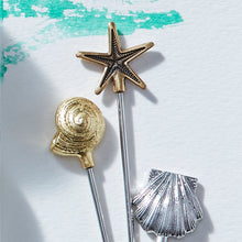 Load image into Gallery viewer, Shell cocktail picks