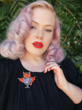 Load image into Gallery viewer, Naughty Nash Brooch by Lipstick &amp; Chrome x Johanna Parker