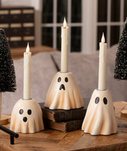 Load image into Gallery viewer, Surprised Ghost Candlestick | Halloween Decor | Bethany Lowe