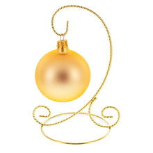 Load image into Gallery viewer, Twisted Wire Gold Metal Ornament Stand Display 7.2 Inches (Taiwan)