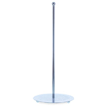 Load image into Gallery viewer, Ornate Silver Metal Rod Tree Topper Stand Display Stand 10 Inches (Taiwan)