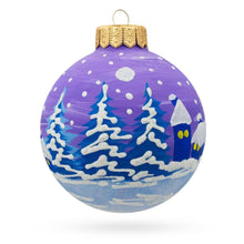 Load image into Gallery viewer, Santa, Reindeer, and Snowman Friends Glass Ball Christmas Ornament 3.25 Inches