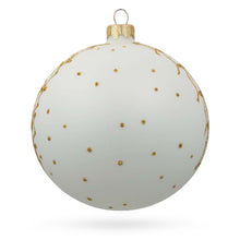 Load image into Gallery viewer, Two Bears in Love Glass Ball Christmas Ornament 4 Inches