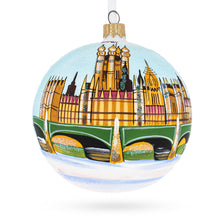 Load image into Gallery viewer, Big Ben, London, United Kingdom Glass Ball Christmas Ornament 3.25 Inches