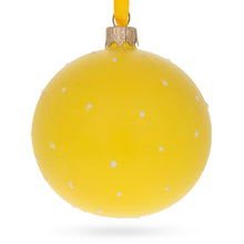 Load image into Gallery viewer, Cheeky Wink and Kiss Facial Expressions Glass Ball Christmas Ornament 3.25 Inches