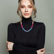 Load image into Gallery viewer, Kaleidoscope Multistone Strand Necklace