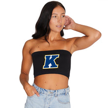 Load image into Gallery viewer, Kent State Black Bandeau Top