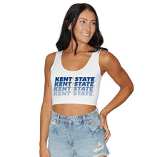 Load image into Gallery viewer, Kent State Crop Tank Top