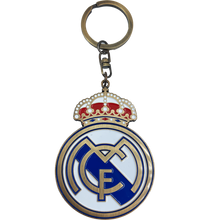 Load image into Gallery viewer, BL12-016 Real Madrid CF Futbol Soccer Policia Municipal Challenge Coin keychain