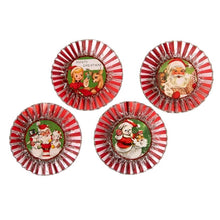 Load image into Gallery viewer, Kitschmas Rosette Ornaments Set of 4 by Bethany Lowe Designs