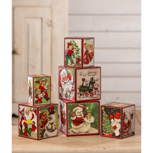 Load image into Gallery viewer, Kitschmas Stacking Blocks S6 by Bethany Lowe Designs