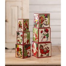Load image into Gallery viewer, Kitschmas Stacking Blocks S6 by Bethany Lowe Designs