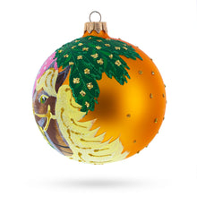 Load image into Gallery viewer, Serene Horse in the Forest Glass Ball Christmas Ornament 4 Inches