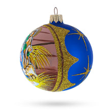 Load image into Gallery viewer, Peaceful Jesus Baby Asleep Nativity Glass Ball Christmas Ornament 3.25 Inches