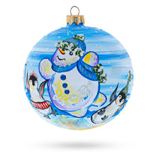 Load image into Gallery viewer, Glass Ball Christmas Ornament 4 Inches