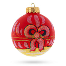 Load image into Gallery viewer, Monkey and Baby by Christmas Tree Glass Ball Christmas Ornament 4 Inches