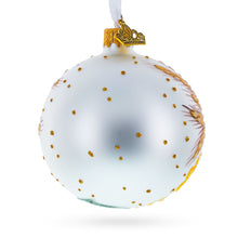 Load image into Gallery viewer, Ukrainian Map Glass Ball Christmas Ornament 3.25 Inches