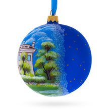 Load image into Gallery viewer, White House, Washington DC Glass Ball Christmas Ornament 4 Inches