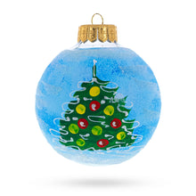 Load image into Gallery viewer, Little Red Hood with the Deer Glass Ball Christmas Ornament 4 Inches