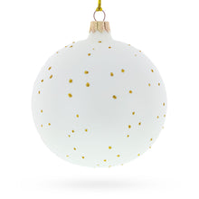 Load image into Gallery viewer, Delicate Fairy on Sparkling Glass Ball Christmas Ornament 4 Inches