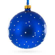 Load image into Gallery viewer, Joyful Trio of Gnomes Glass Ball Christmas Ornament 4 Inches