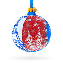 Load image into Gallery viewer, Eiffel Tower, Paris, France Glass Ball Christmas Ornament 3.25 Inches