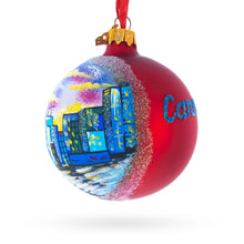 Load image into Gallery viewer, CN Tower, Toronto, Canada Glass Ball Christmas Ornament 3.25 Inches